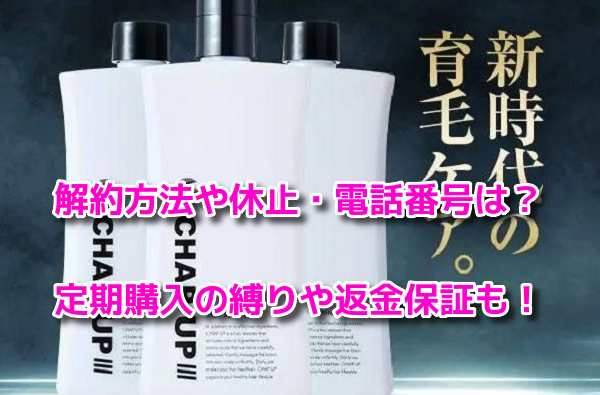 チャップアップ(CHAPUP)　解約方法