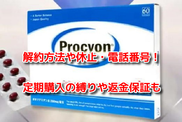 プロキオン 解約方法