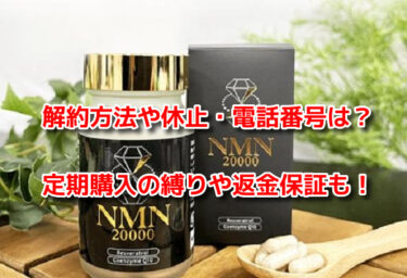 ダイヤモンドカプセルNMN20000　解約方法