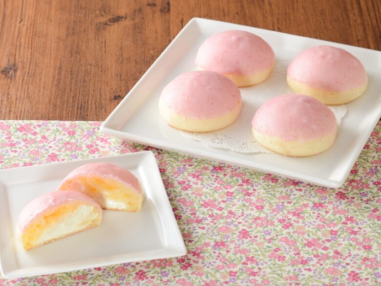ローソンもちぷよミルク(苺チョコ)　4個