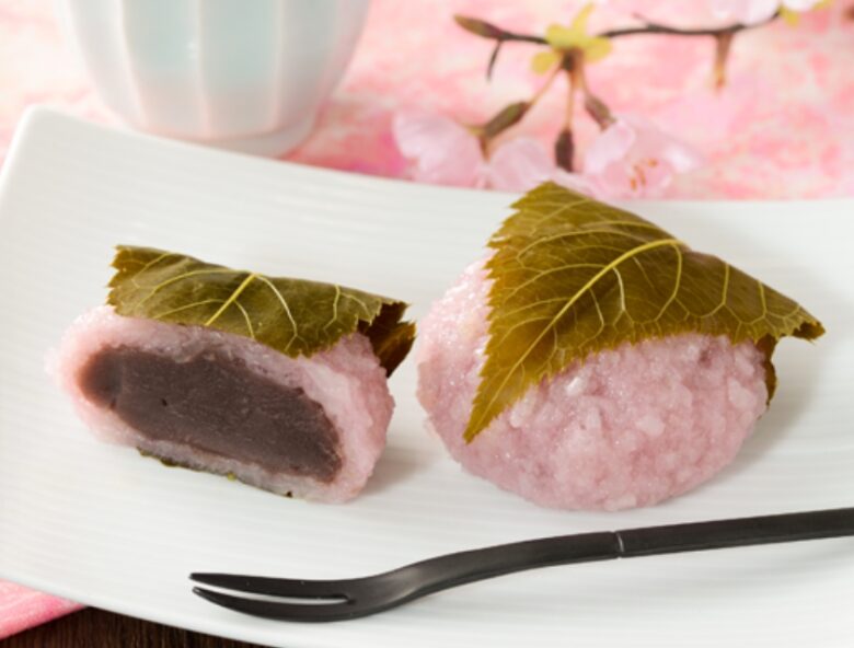 桜餅　こしあん