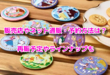 ディズニー刺繍缶バッジはどこに売ってる？販売店や予約・再販予定も