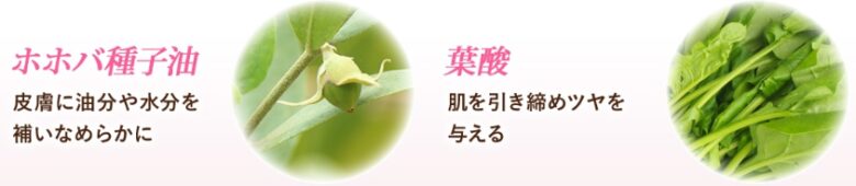 葉酸・ホホバオイル