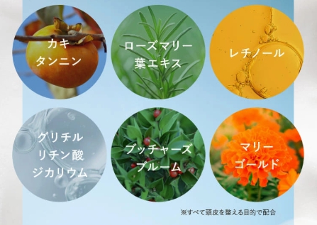 頭皮デオドラント成分