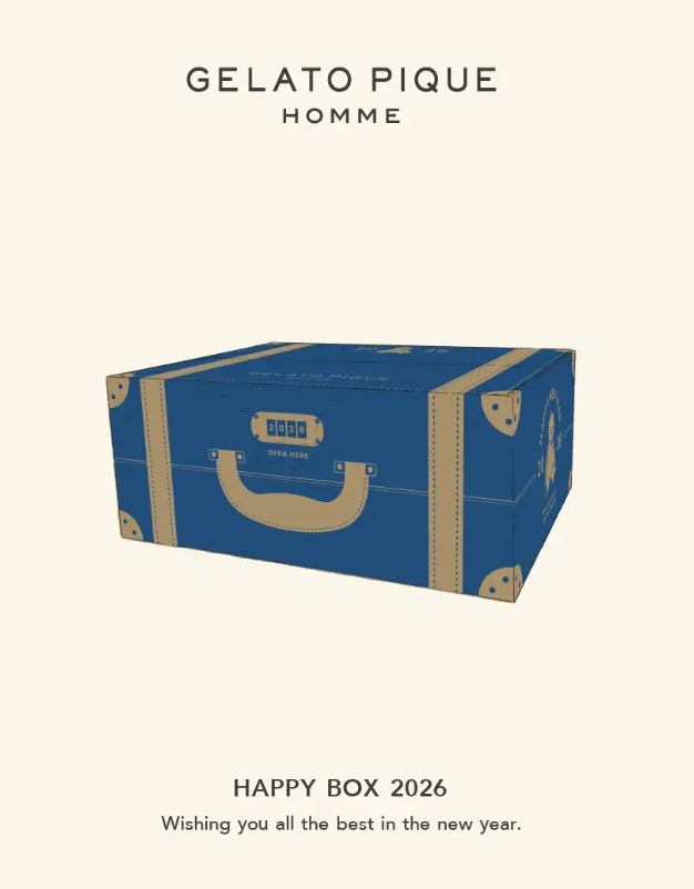 MEN'S SIZE GELATO PIQUE HOMME HAPPY BOX 2026 