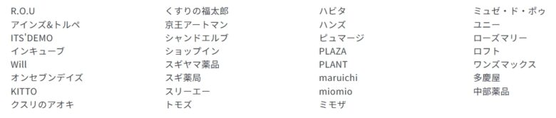 取り扱い店