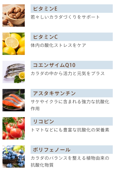 サポート成分