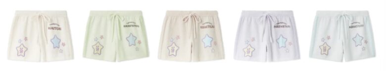 ニットショートパンツ