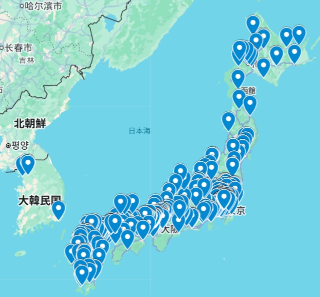 日本地図
