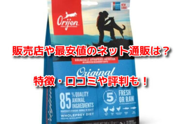 オリジンドッグフードの取扱店や最安値のネット通販！どこで売ってる？