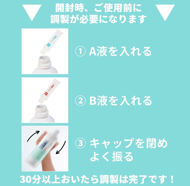 混ぜ方